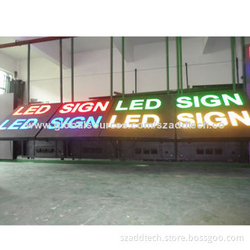USA Front Accessible LED Sign, Each Sized 1.28 x 1.28m